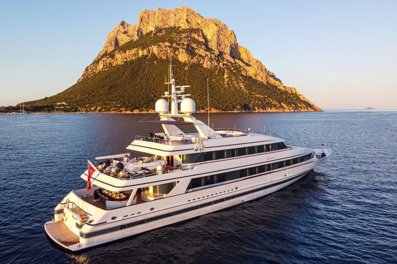 a boat on the water aboard VA BENE Yacht for Sale