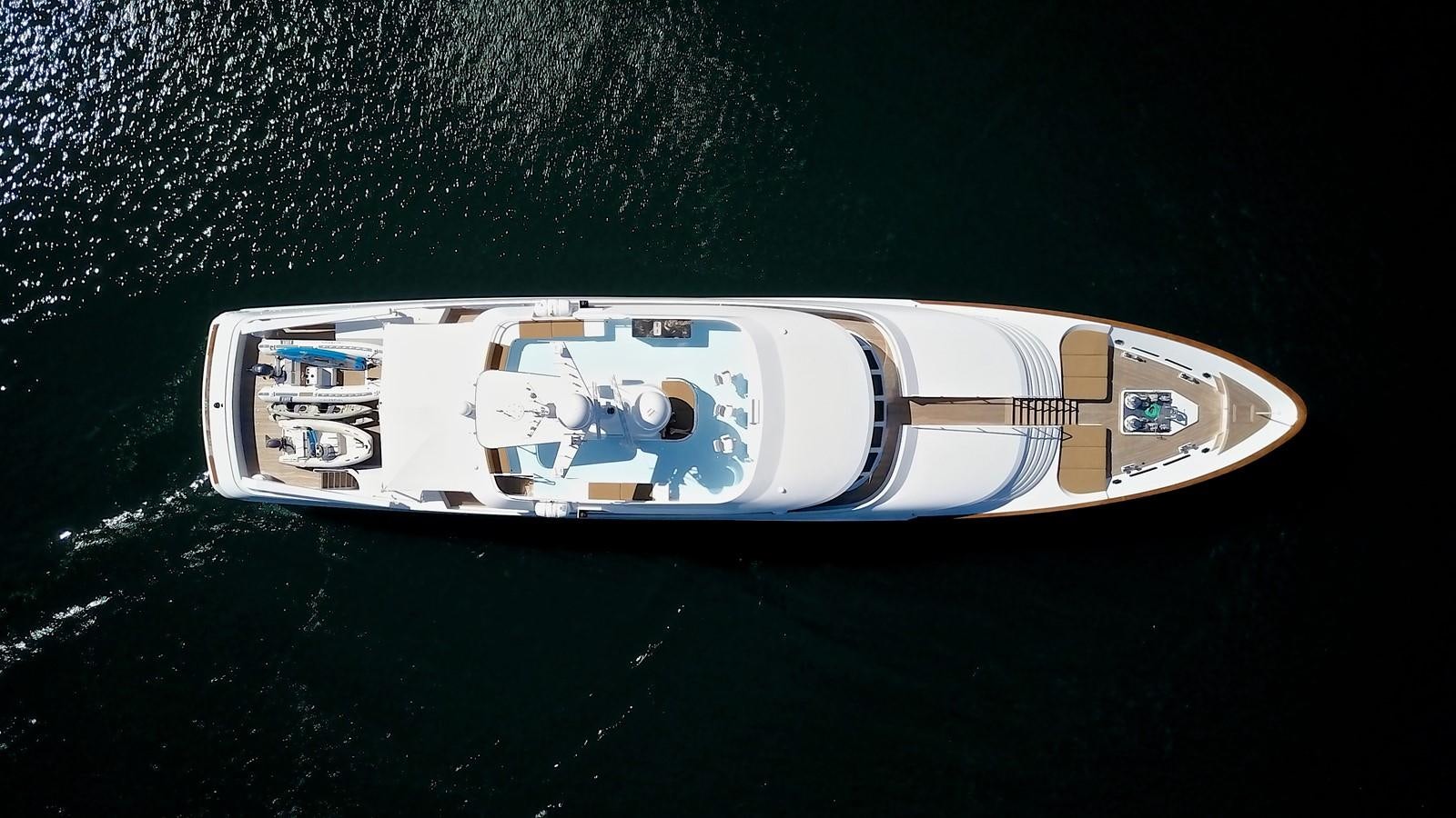 a silver and gold object aboard SCORPIO Yacht for Sale