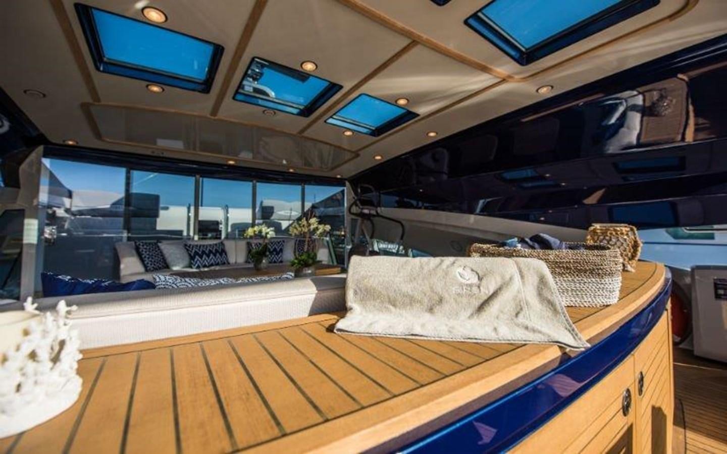 inside of a vehicle aboard NORMA JEAN Yacht for Sale
