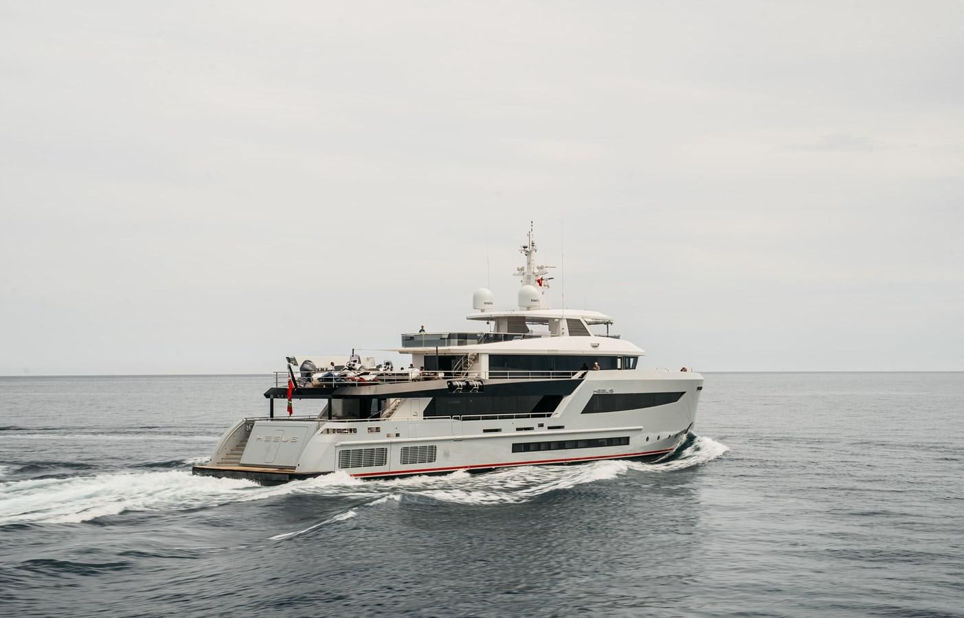 a boat in the water aboard BERING B145 #02 Yacht for Sale