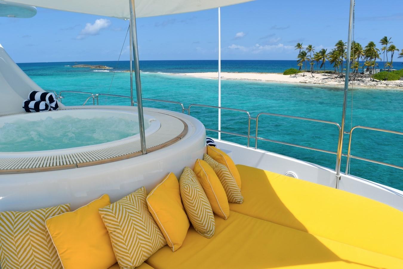 a boat on the water aboard OCTOPUSSY Yacht for Sale