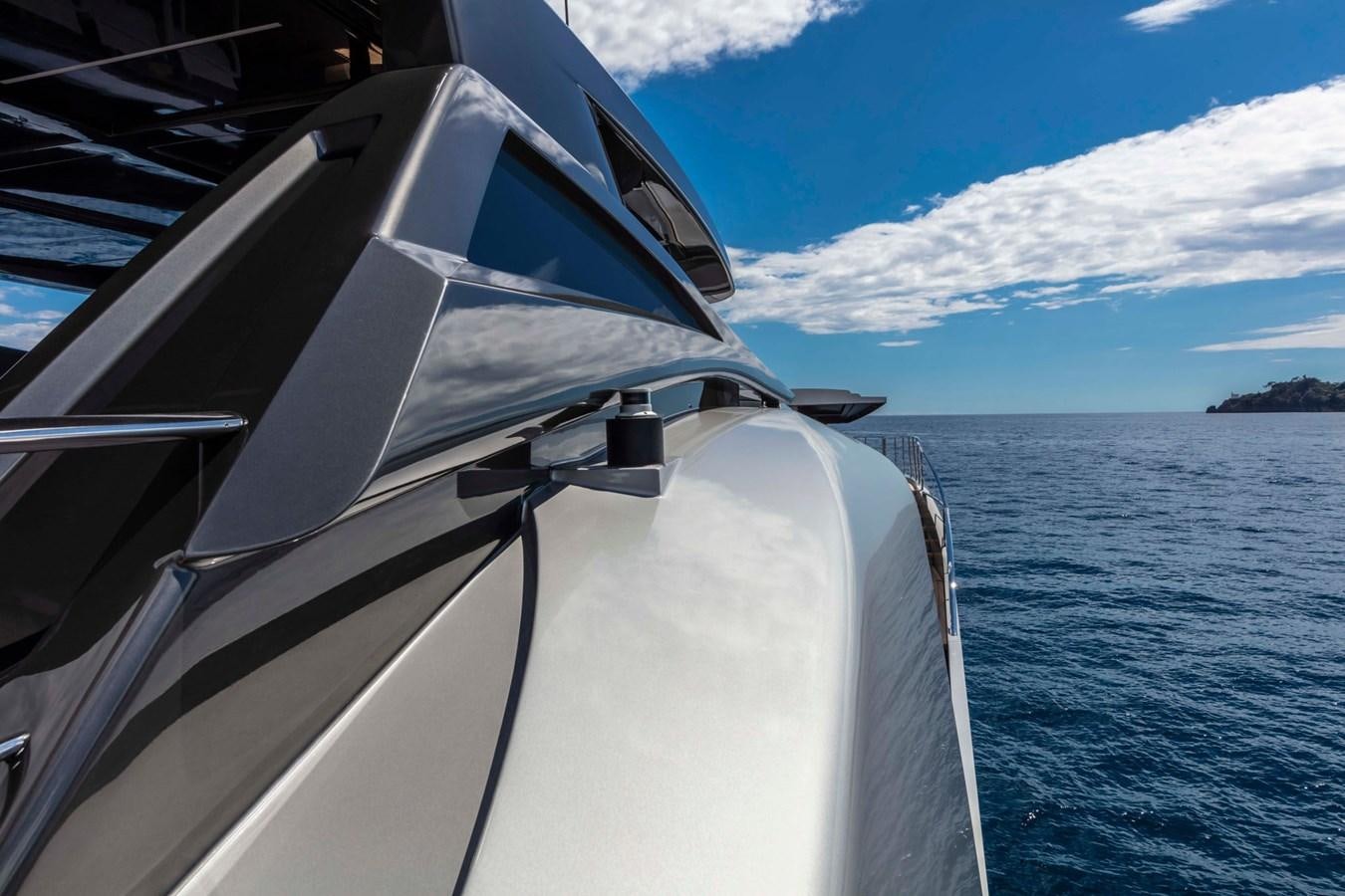 the front of a boat aboard TOUCH ME Yacht for Sale