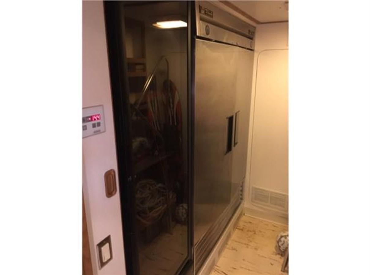 a door with a person inside aboard MCY Yacht for Sale
