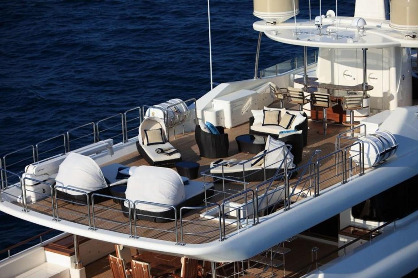 a boat on the water aboard BEHIKE Yacht for Sale