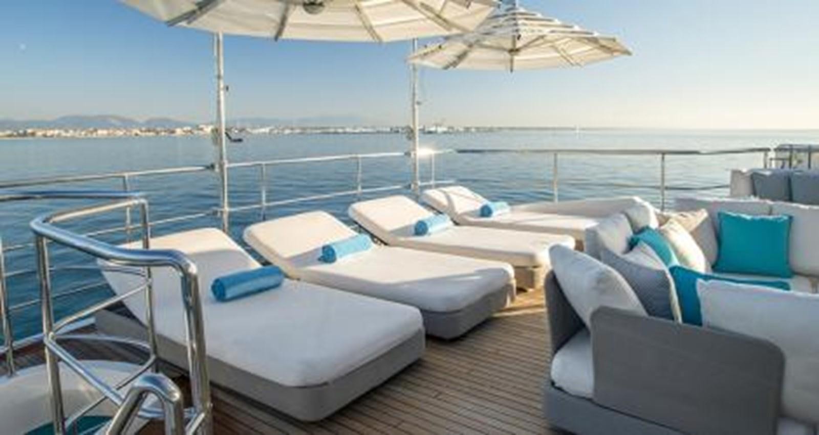 a boat on the water aboard NELA Yacht for Sale