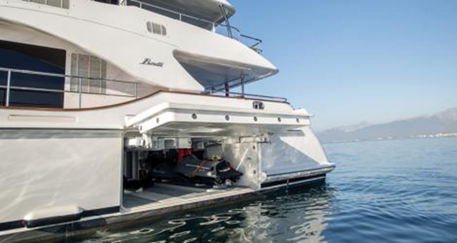 a boat on the water aboard NELA Yacht for Sale