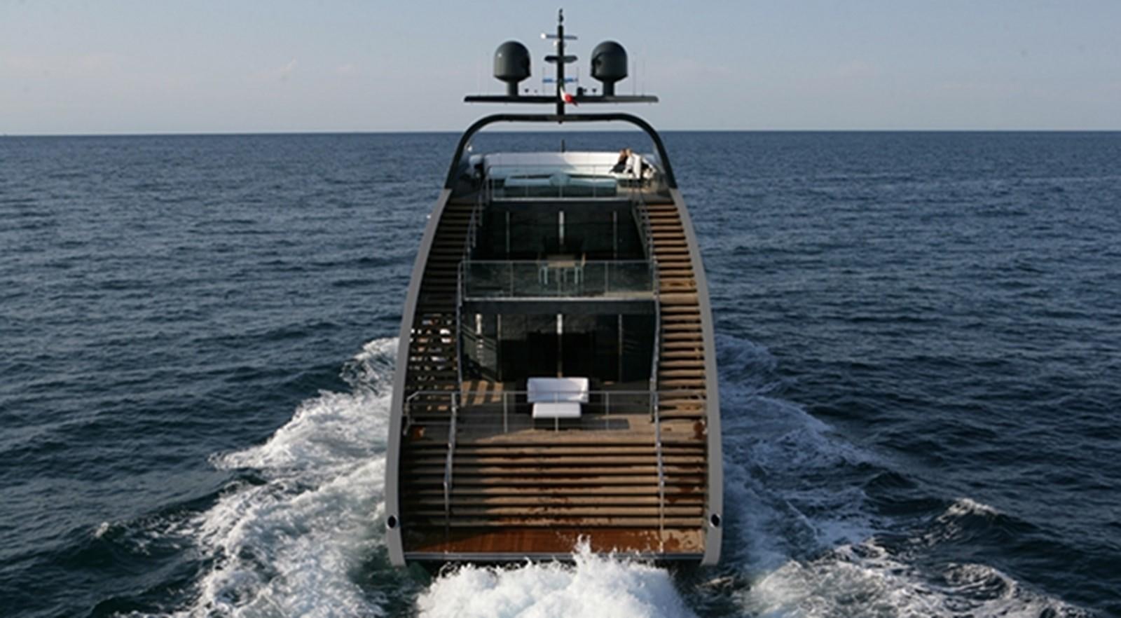 a boat in the water aboard OCEAN SAPPHIRE Yacht for Sale