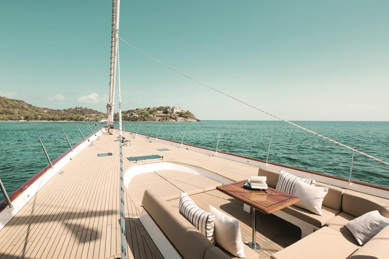 a boat on the water aboard INMOCEAN Yacht for Sale