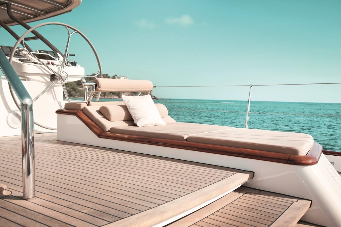 a boat on the water aboard INMOCEAN Yacht for Sale
