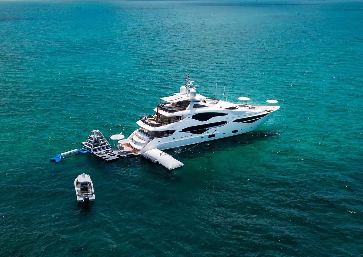 a boat in the water aboard CAPTAIN MORGAN III Yacht for Sale