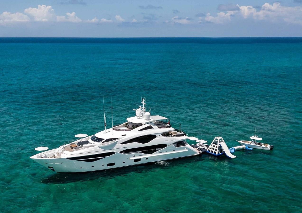 a group of boats in the ocean aboard CAPTAIN MORGAN III Yacht for Sale