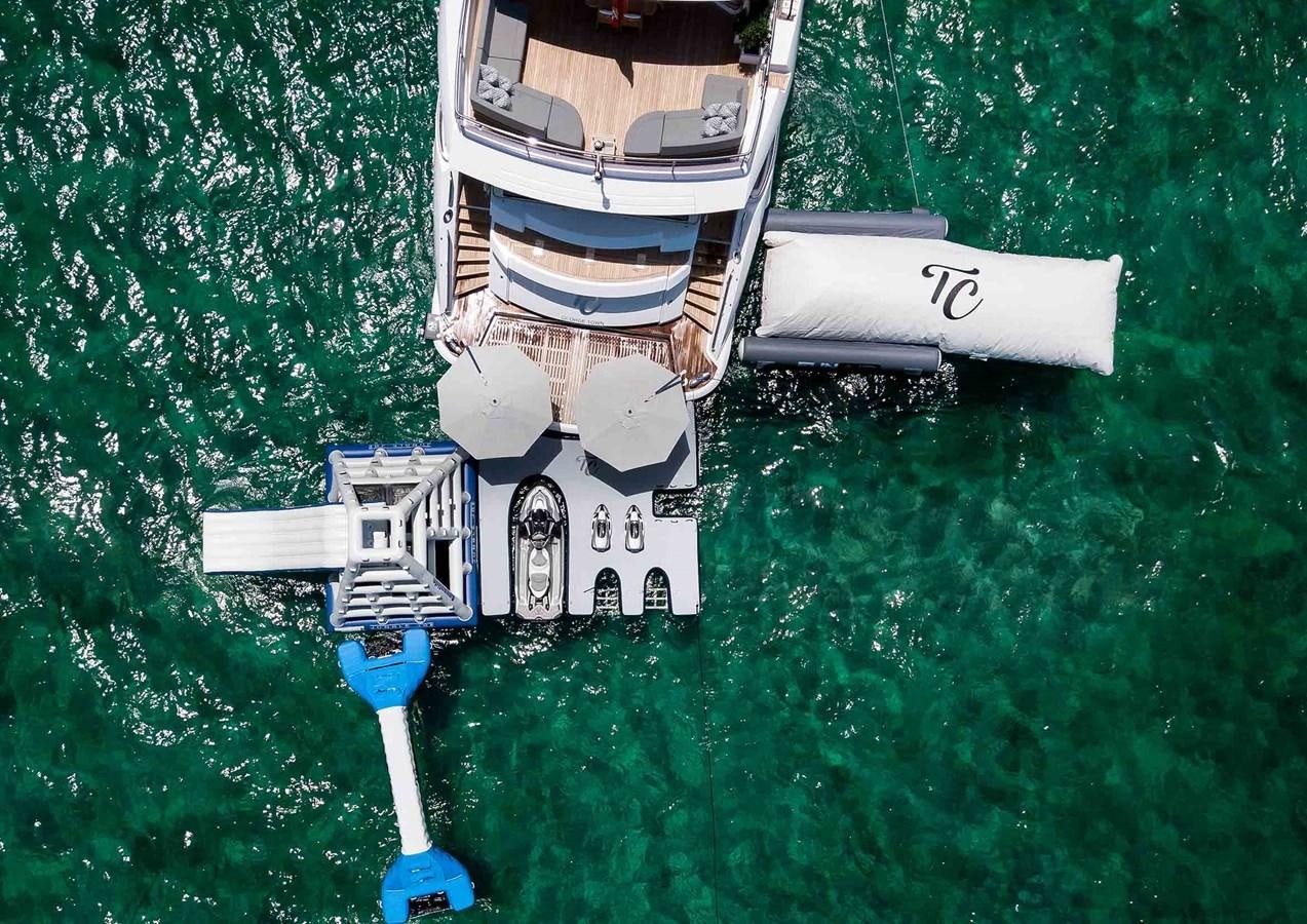 a satellite in the sky aboard CAPTAIN MORGAN III Yacht for Sale