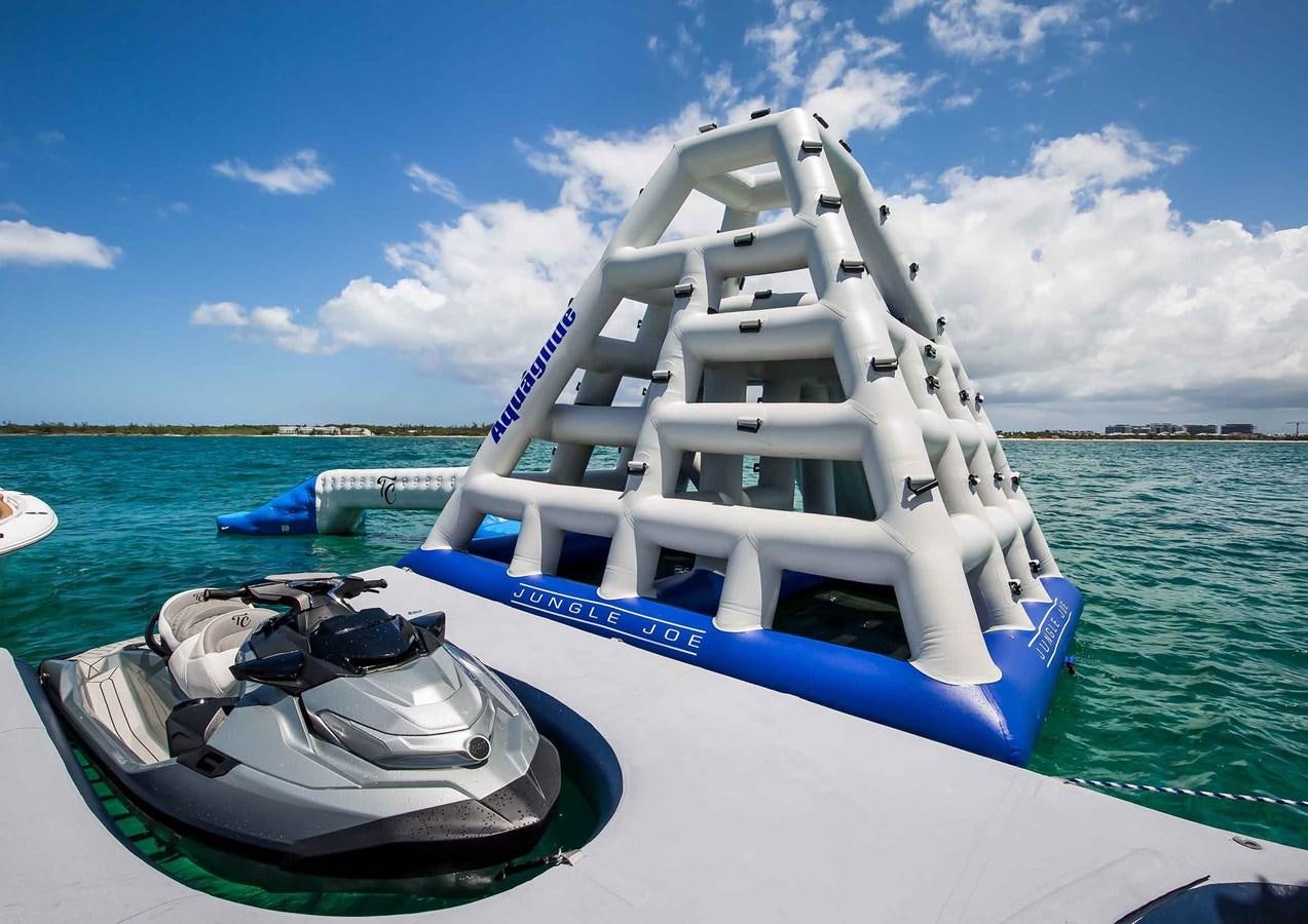 a boat with a sail on the water aboard CAPTAIN MORGAN III Yacht for Sale