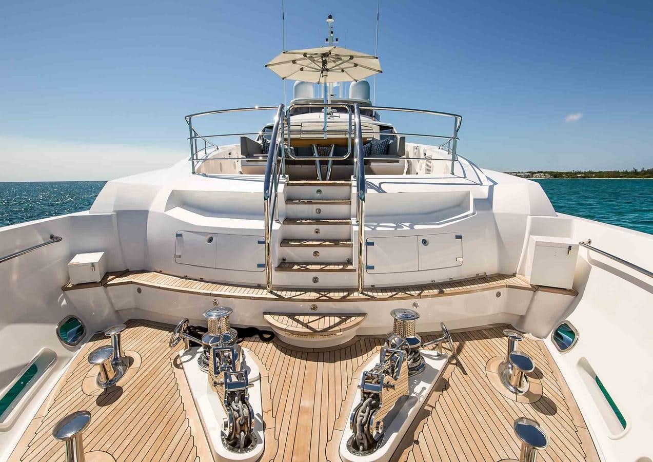 a boat on a boat aboard CAPTAIN MORGAN III Yacht for Sale