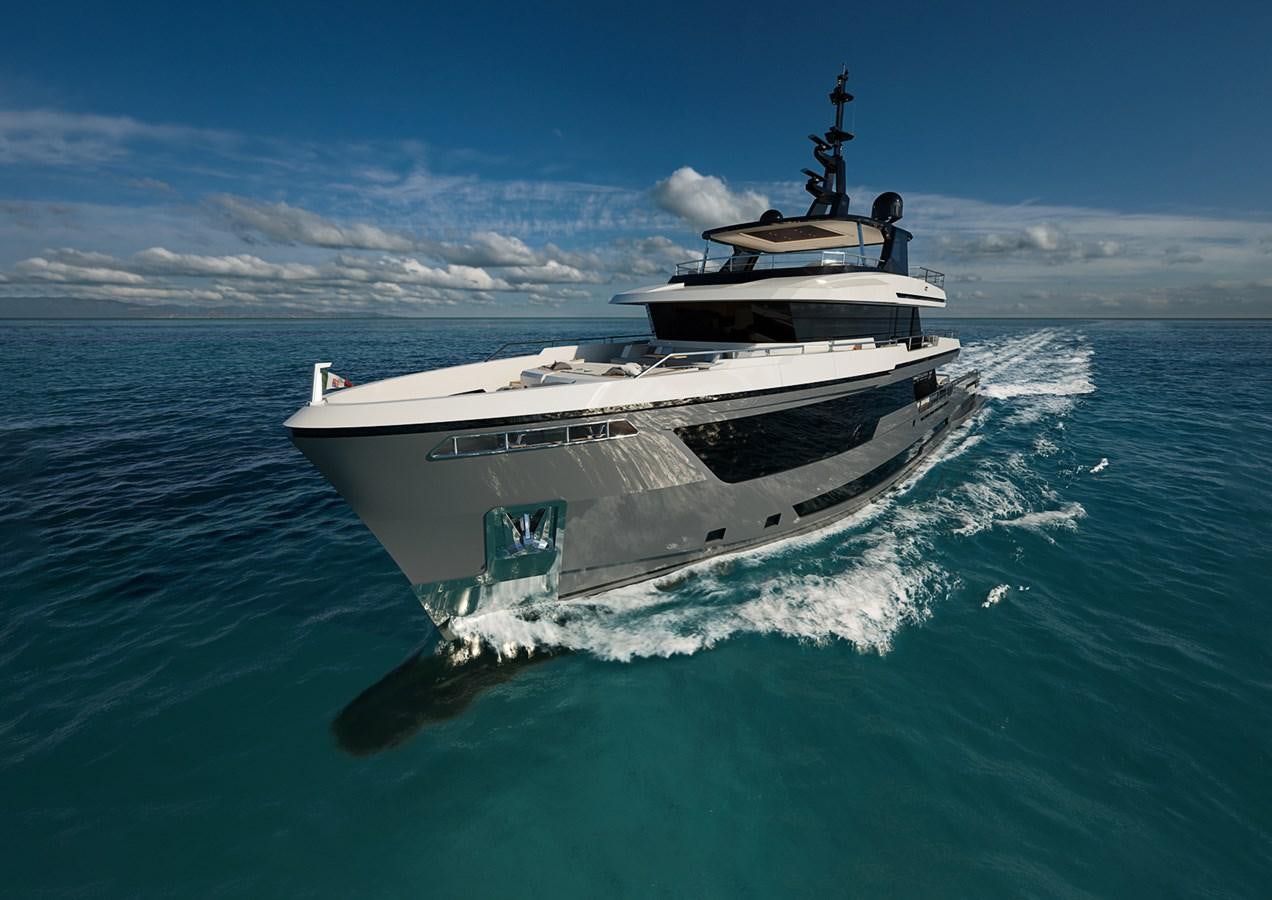 a boat on the water aboard CROSSOVER Yacht for Sale