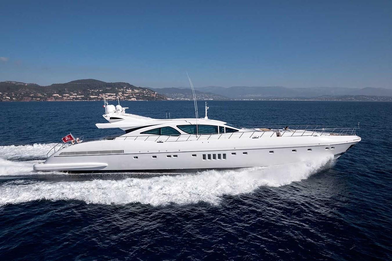 a boat on the water aboard BEACHOUSE Yacht for Sale