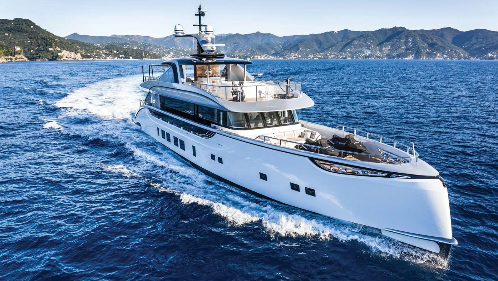 a boat on the water aboard SPRING Yacht for Sale