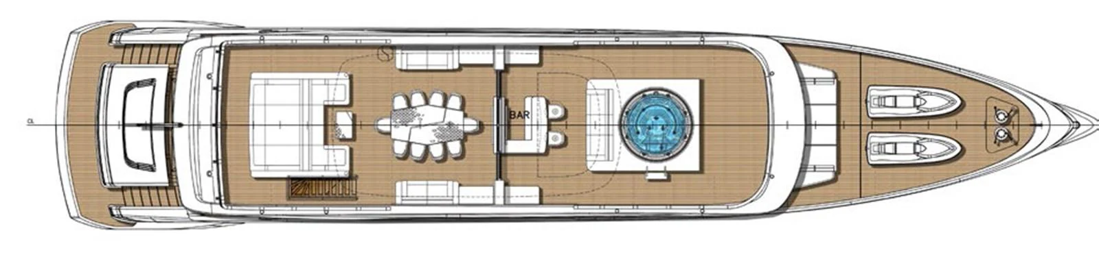 diagram aboard SPRING Yacht for Sale