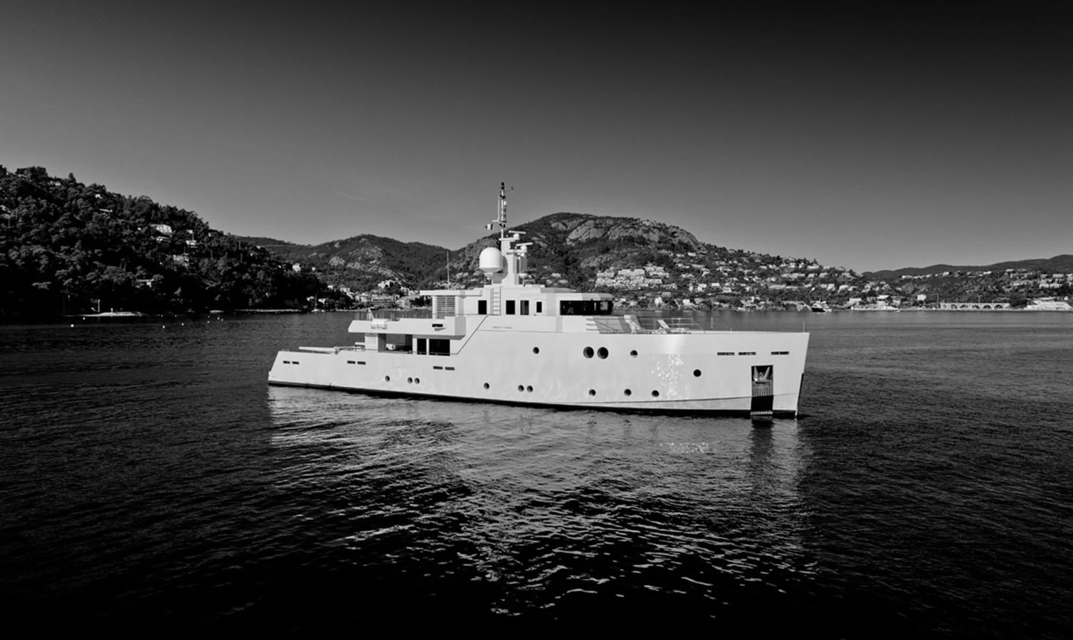 a boat in the water aboard S7 Yacht for Sale