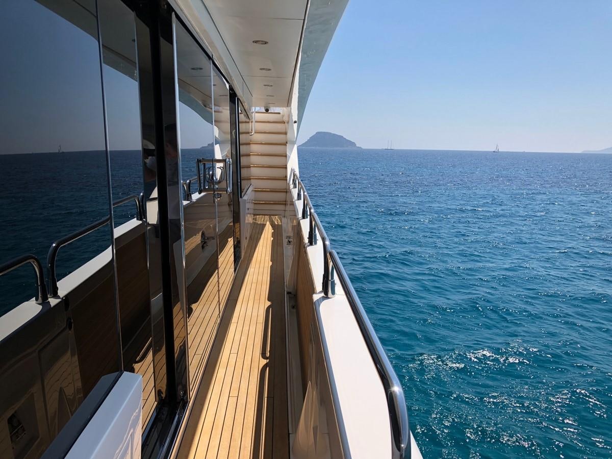 a boat on the water aboard REGULUS Yacht for Sale