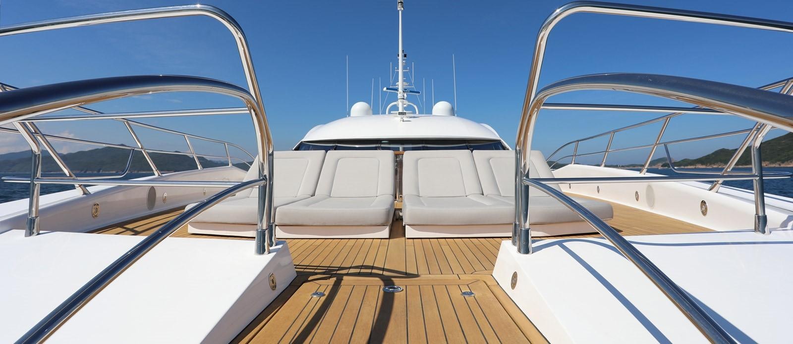 a boat on the water aboard J & LI Yacht for Sale