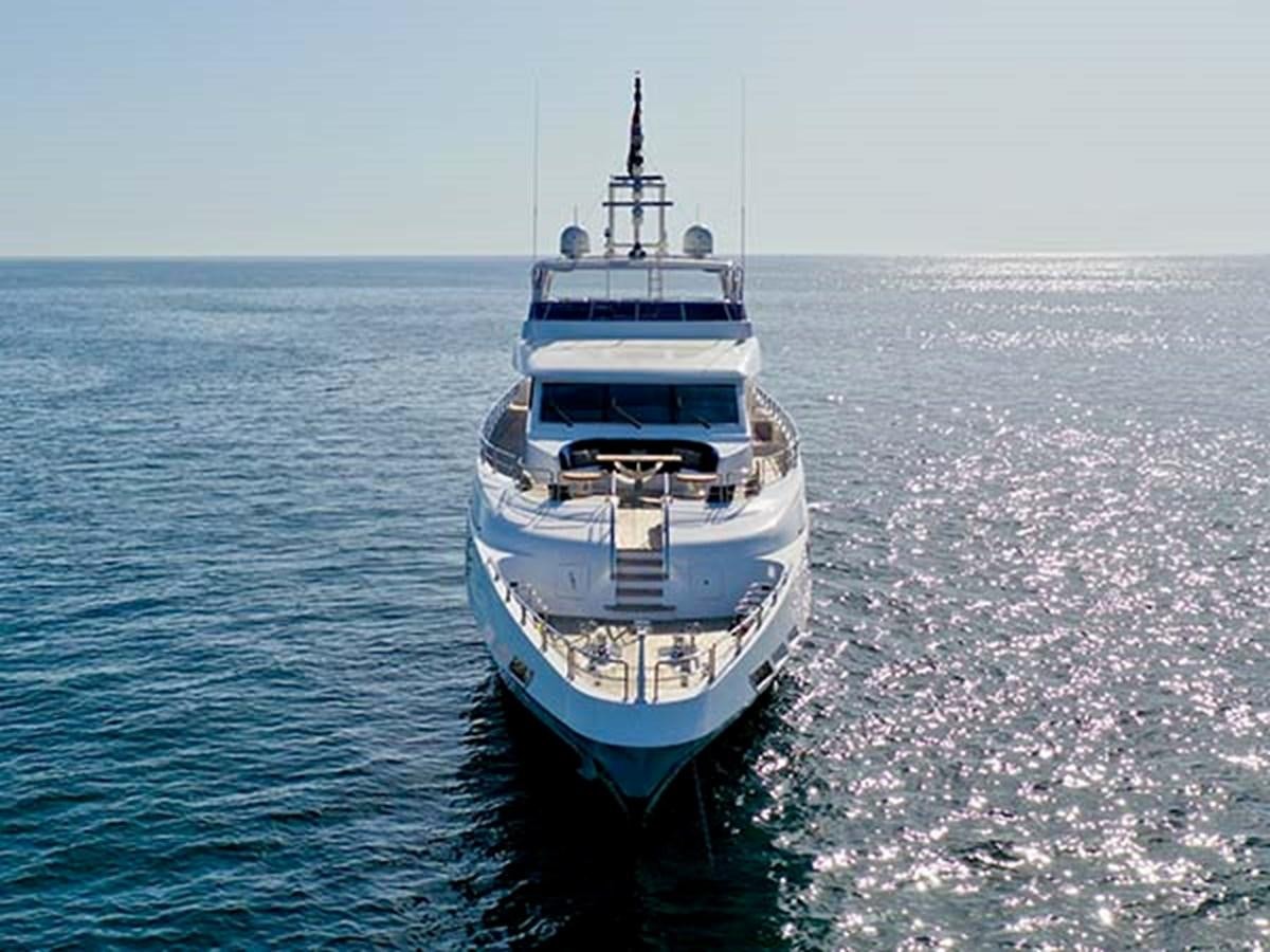 a boat in the water aboard AL WASMY I Yacht for Sale