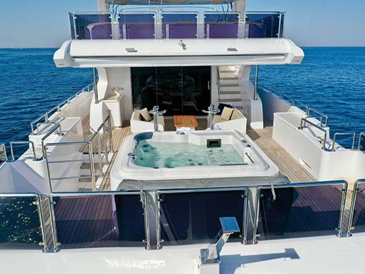 a boat on the water aboard AL WASMY I Yacht for Sale