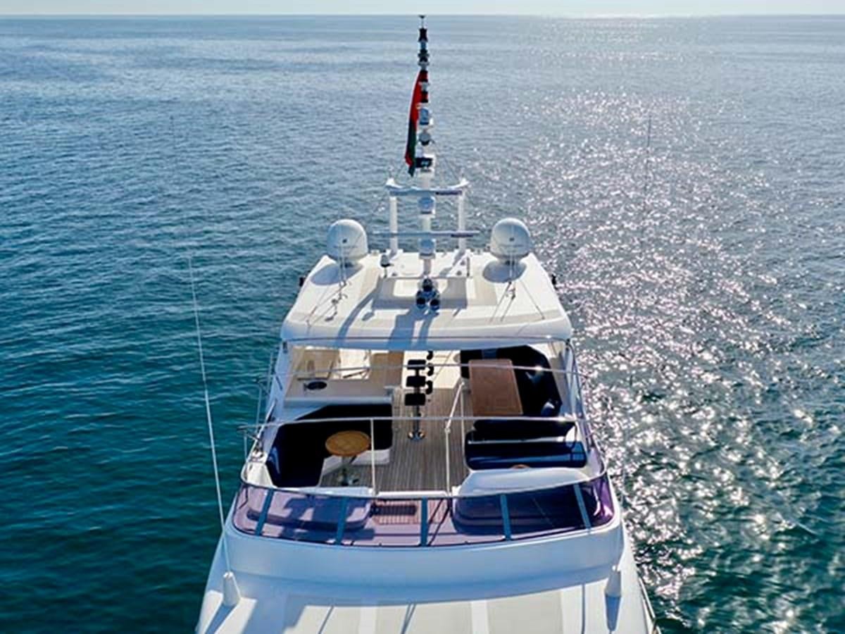 a boat in the water aboard AL WASMY I Yacht for Sale