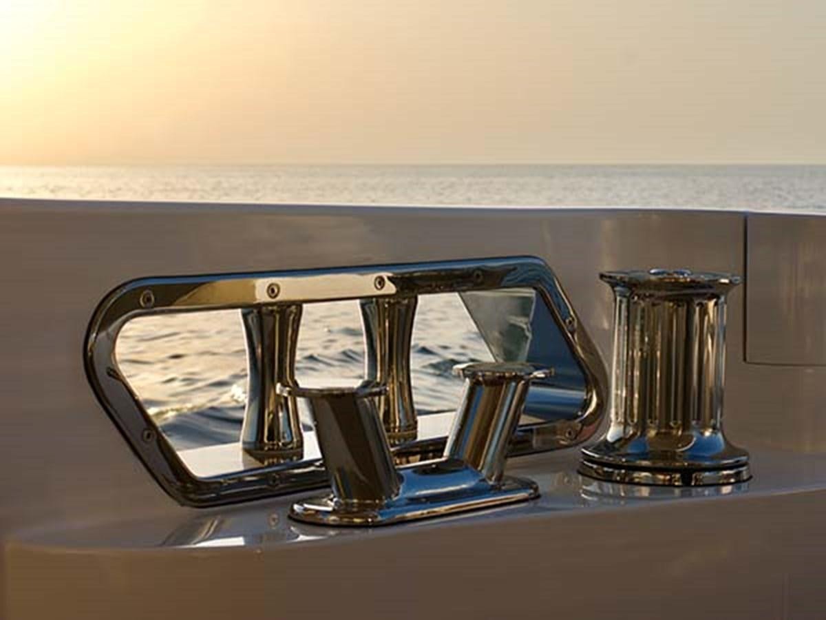 a metal cylinder with a metal handle aboard AL WASMY I Yacht for Sale