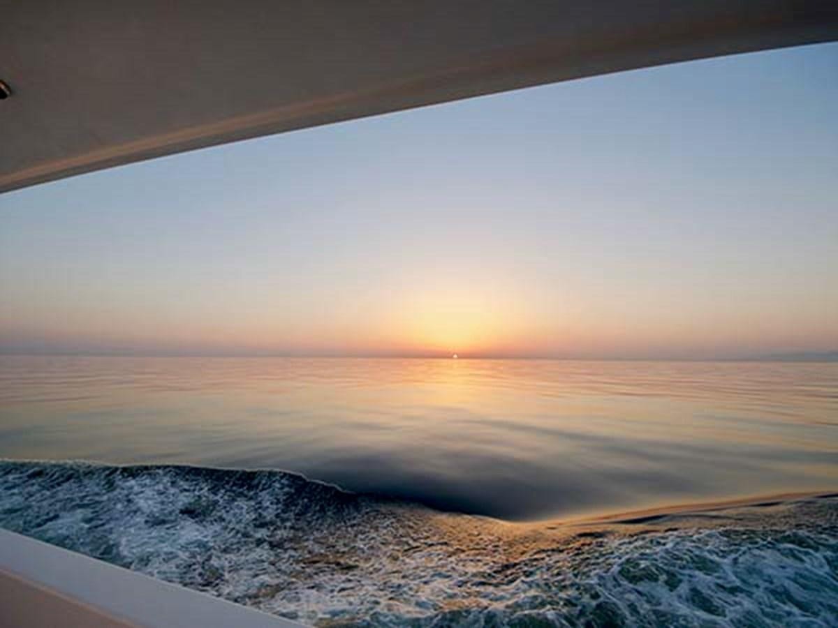 a view of the sky from the airplane window aboard AL WASMY I Yacht for Sale