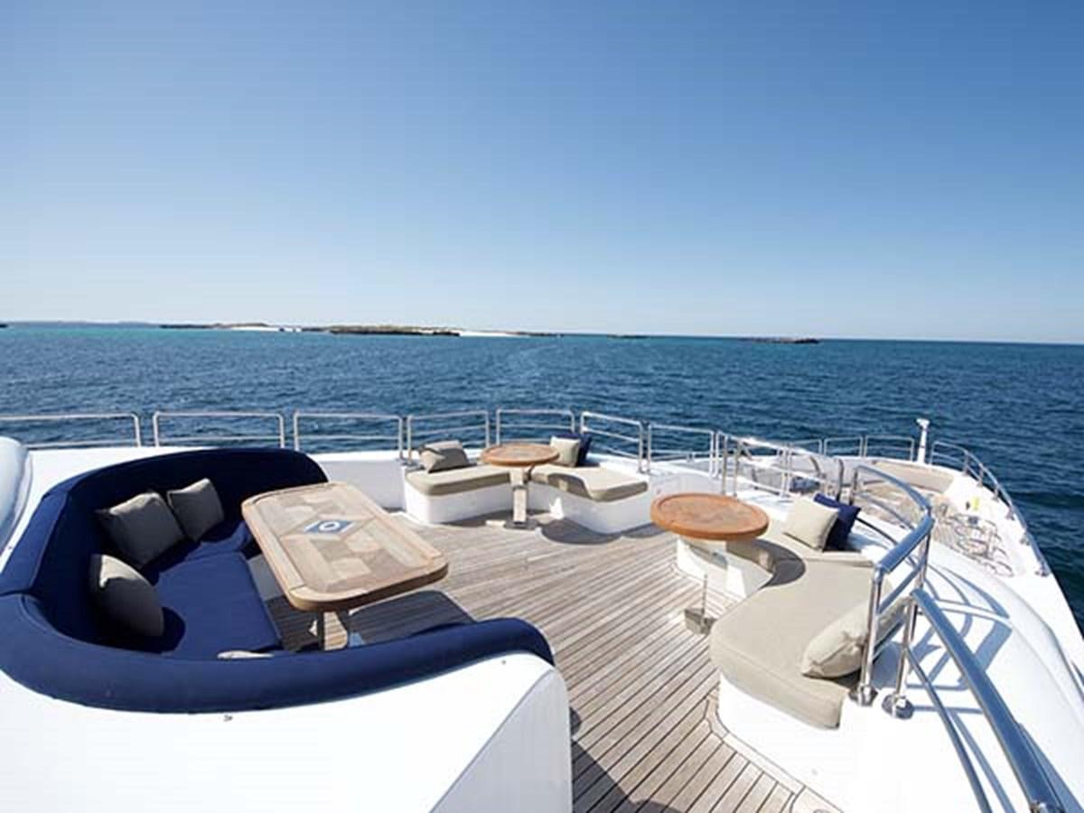 a boat on the water aboard AL WASMY I Yacht for Sale