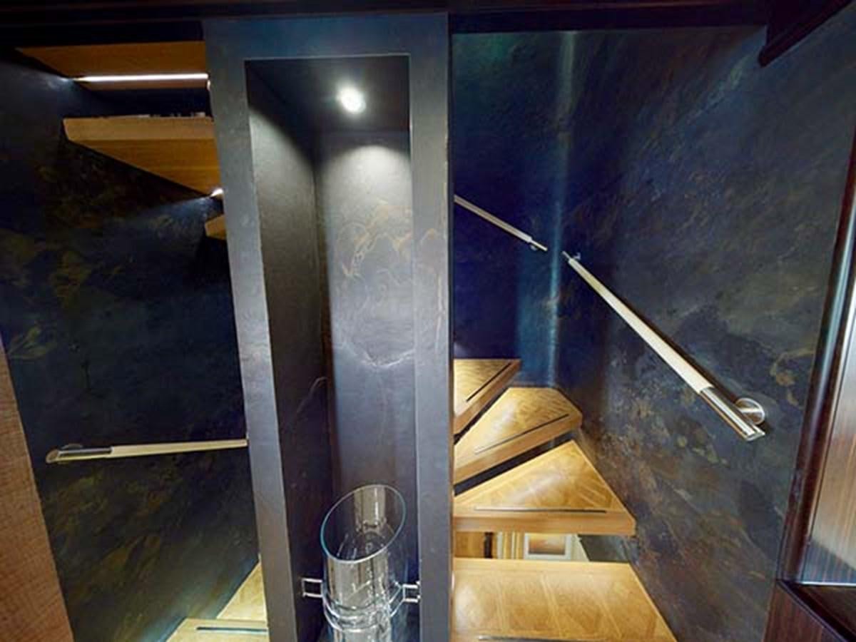 a room with a glass and a table and a can aboard AL WASMY I Yacht for Sale