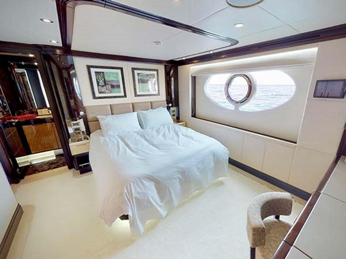 a room with two beds aboard AL WASMY I Yacht for Sale