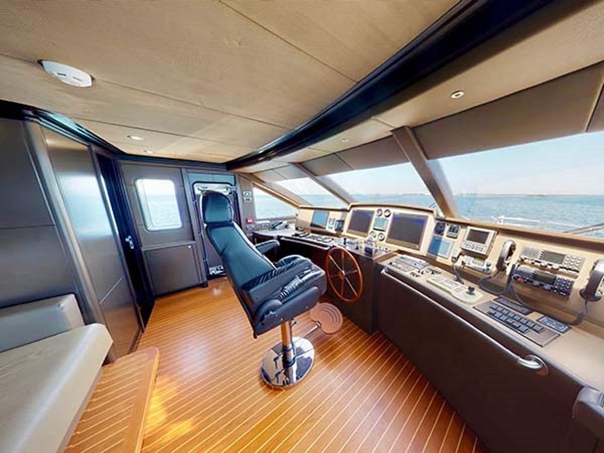 inside of a boat aboard AL WASMY I Yacht for Sale
