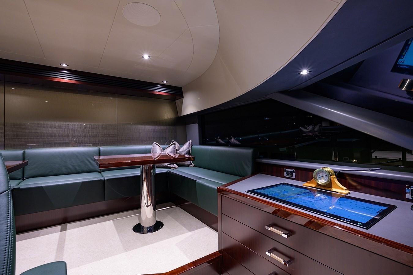 a room with a couch and a table aboard MARSHA KAY Yacht for Sale