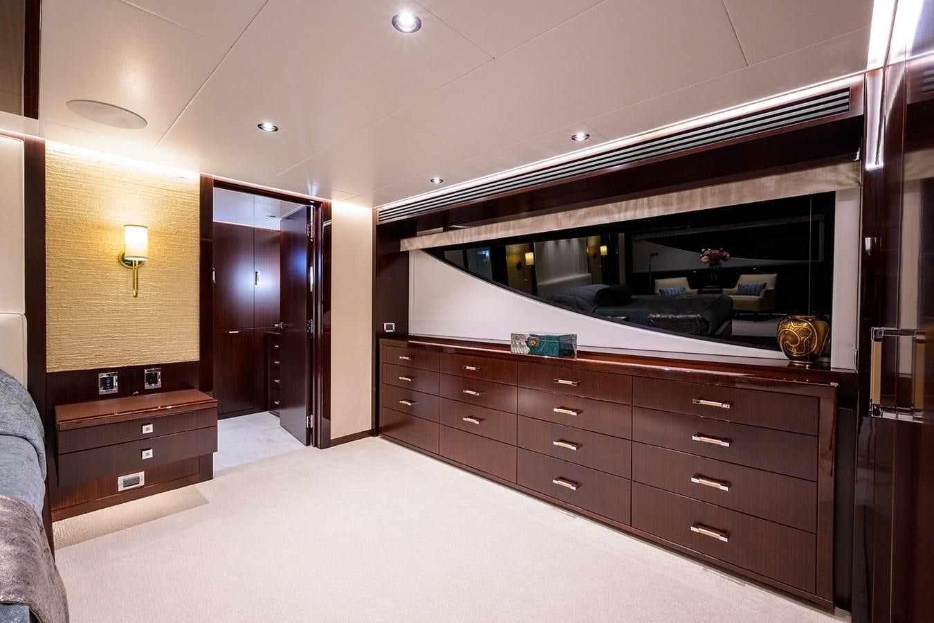 a large kitchen with a large oven aboard MARSHA KAY Yacht for Sale