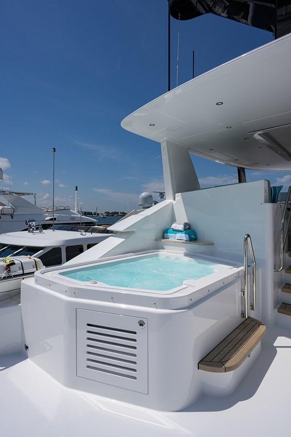 a pool on a boat aboard MARSHA KAY Yacht for Sale