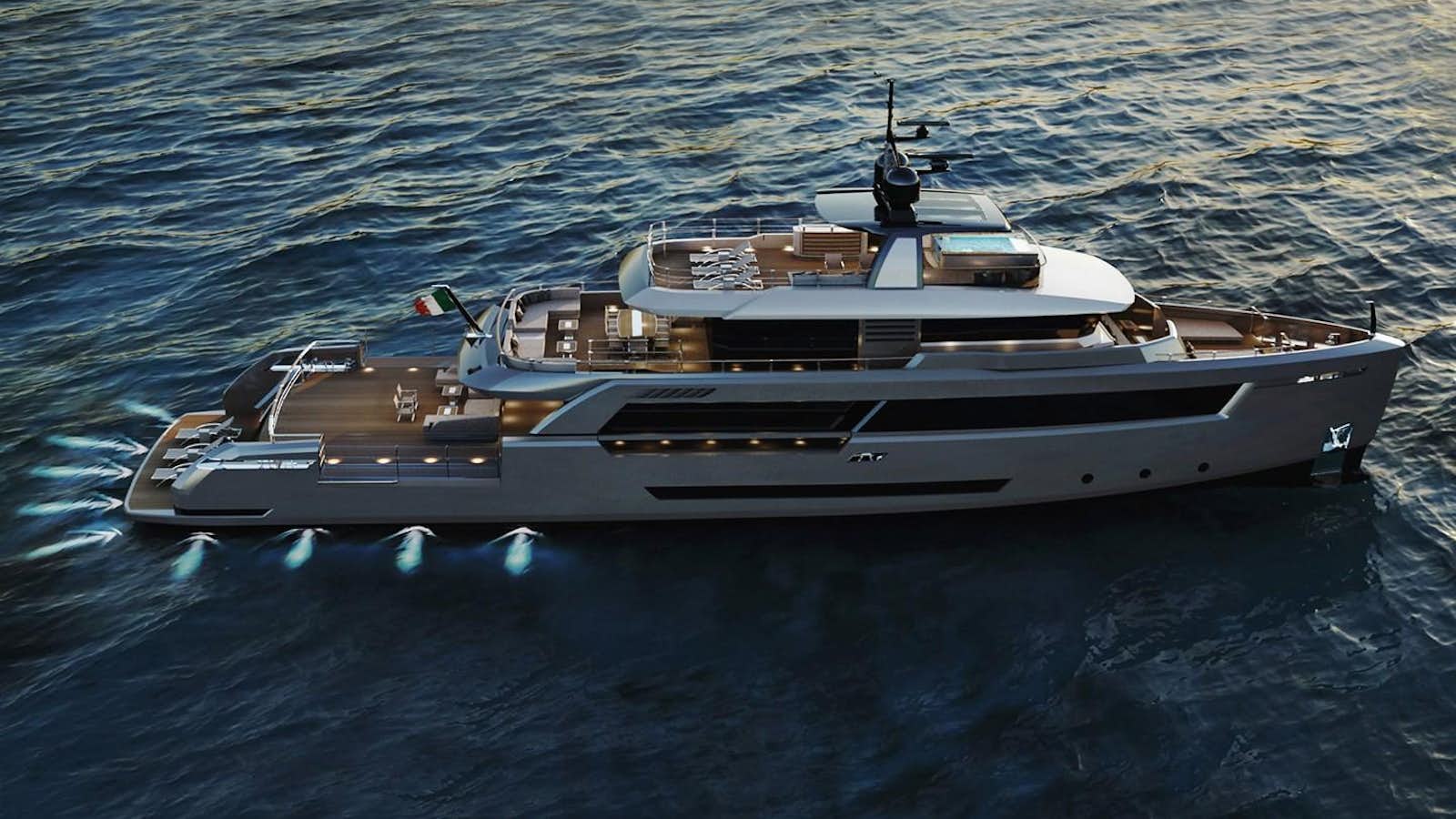 a boat in the water aboard LEVANTE 37 Yacht for Sale