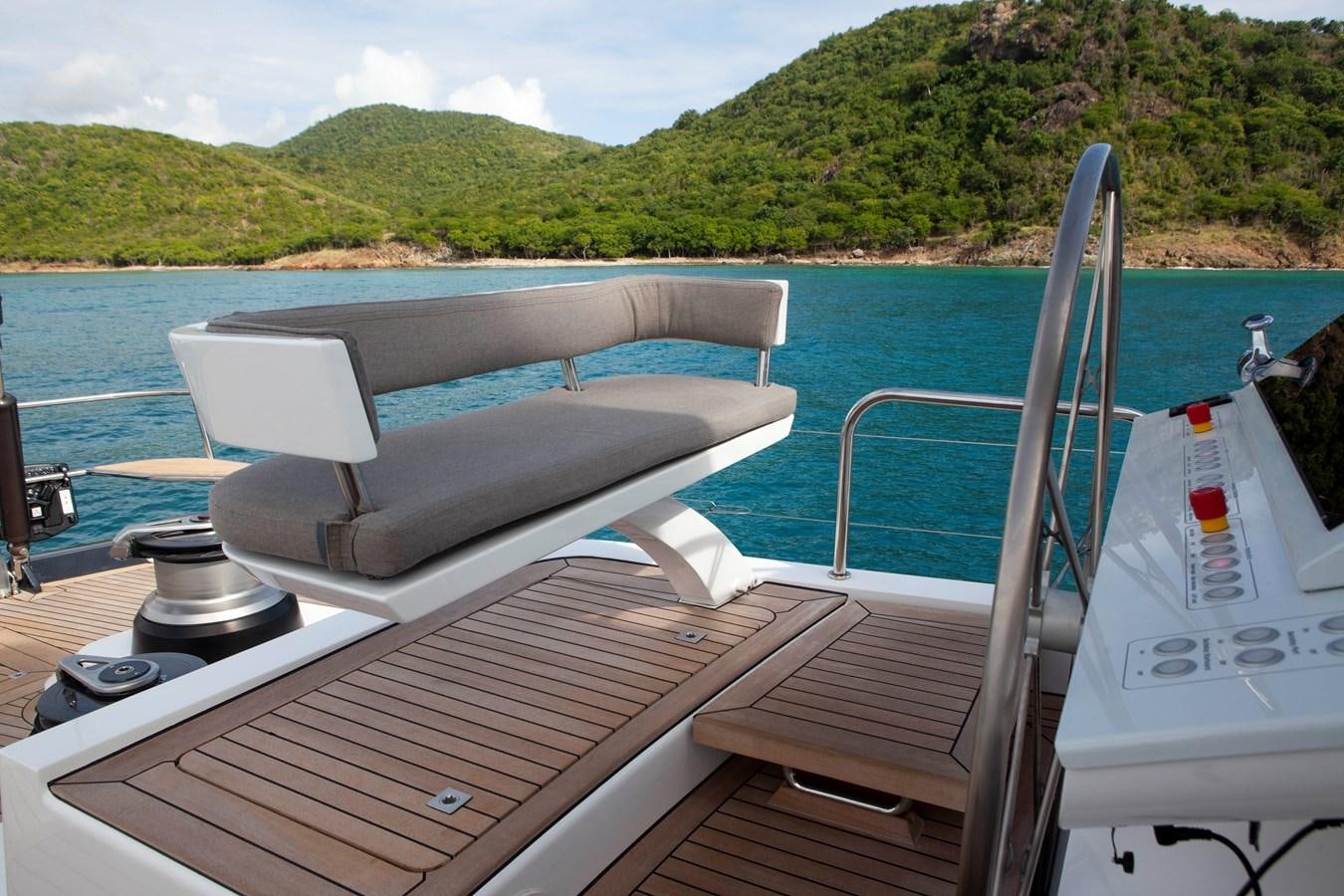 a boat on the water aboard RADIANCE Yacht for Sale