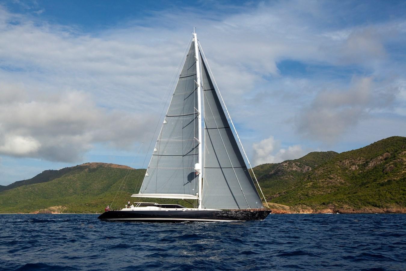 a sailboat on the water aboard RADIANCE Yacht for Sale