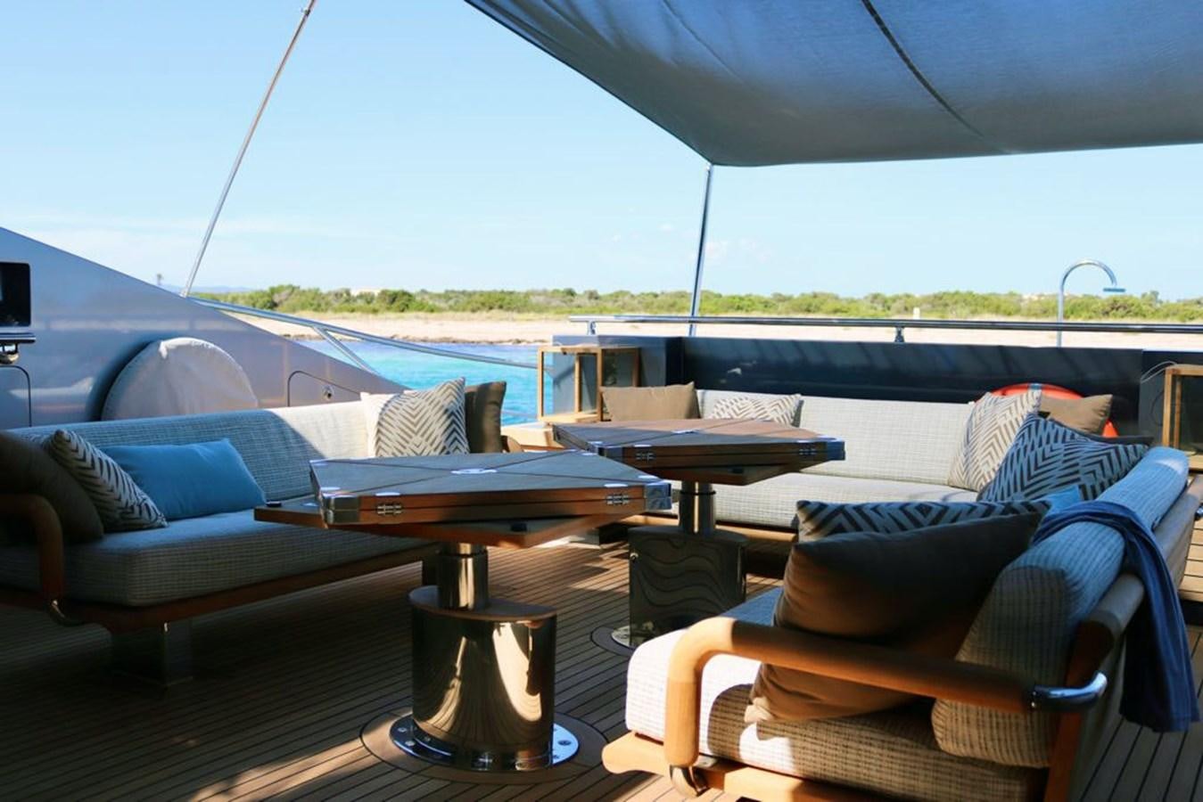 a boat on the water aboard ESCAPE Yacht for Sale