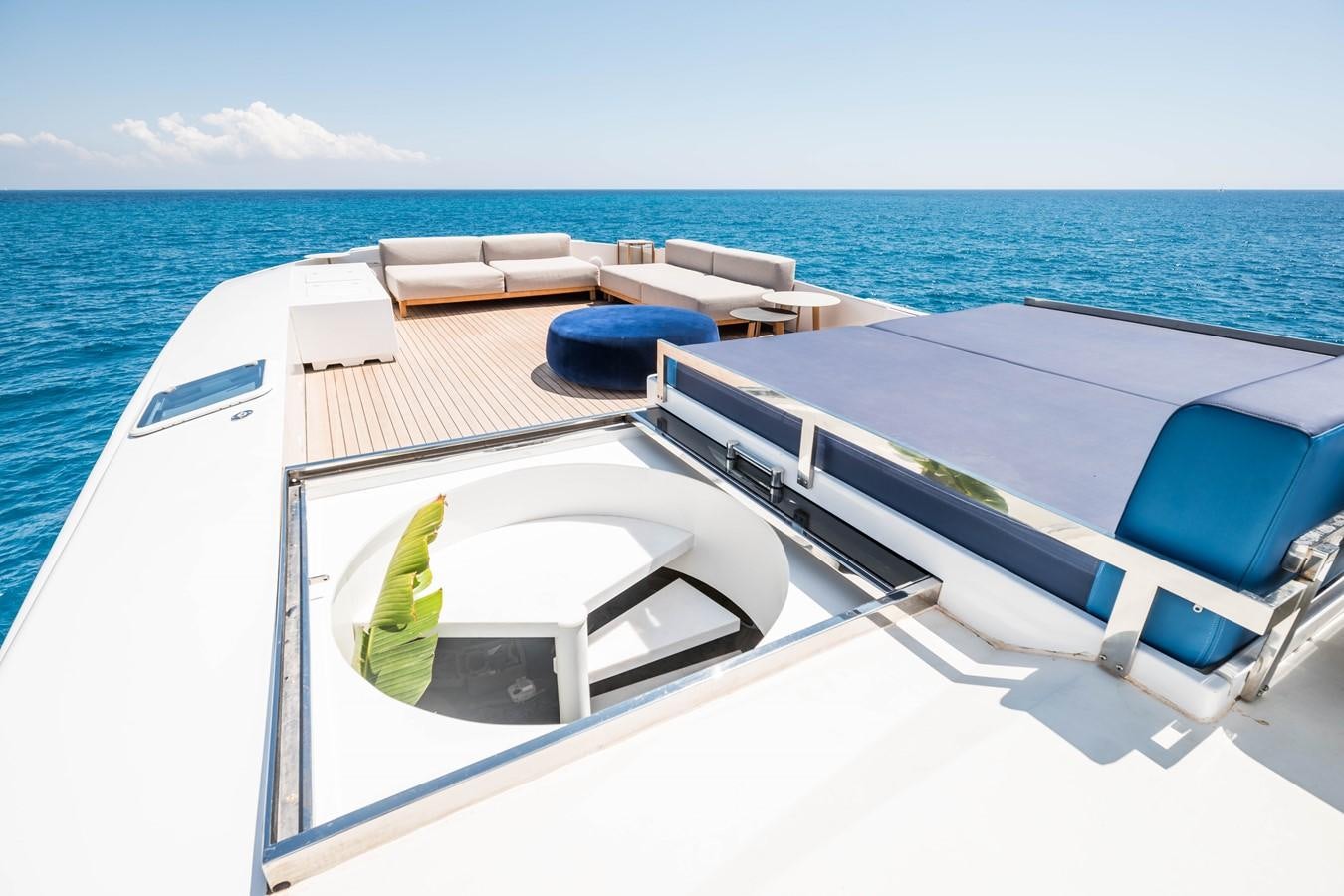 a boat on the water aboard EVA Yacht for Sale
