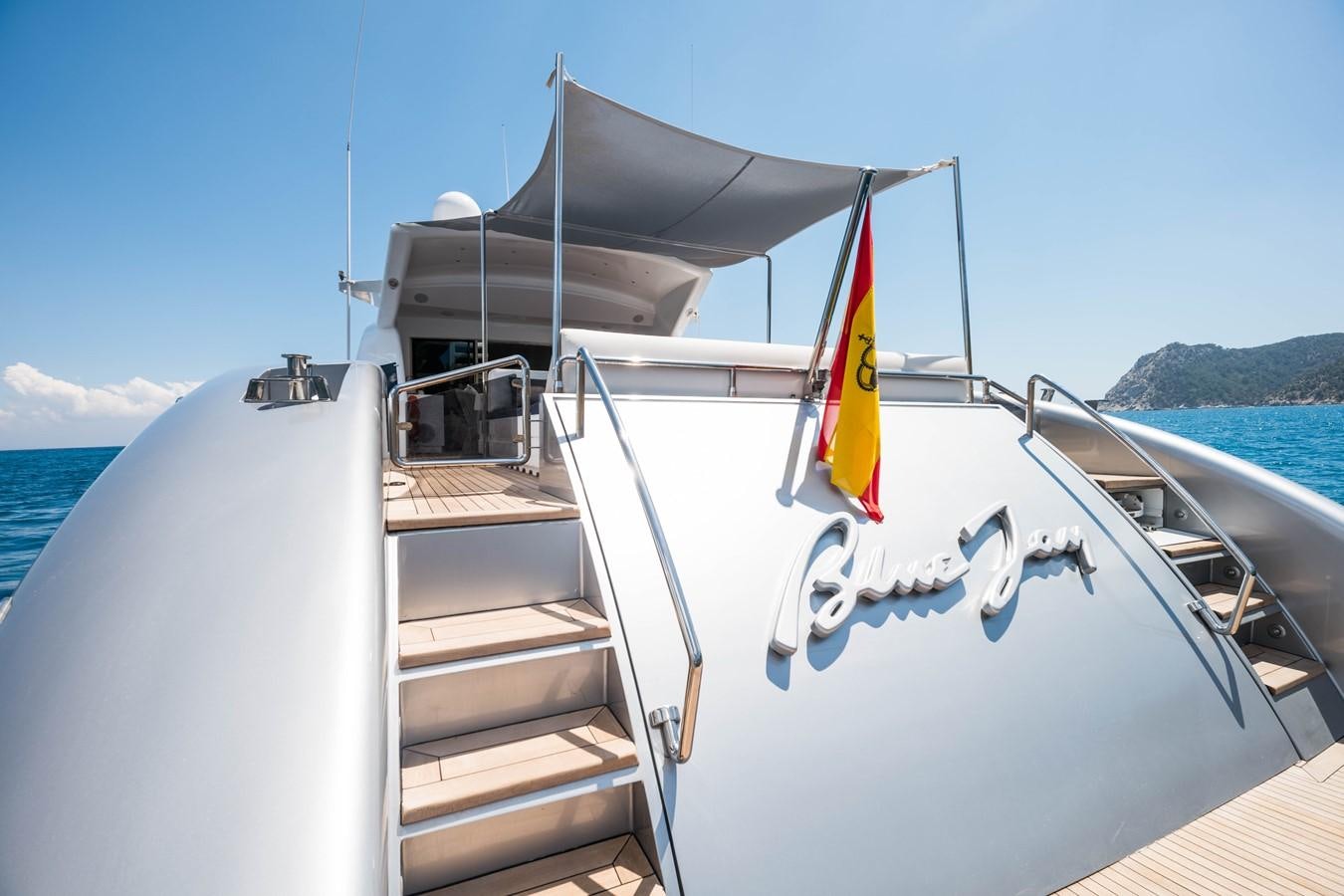 a boat on the water aboard EVA Yacht for Sale