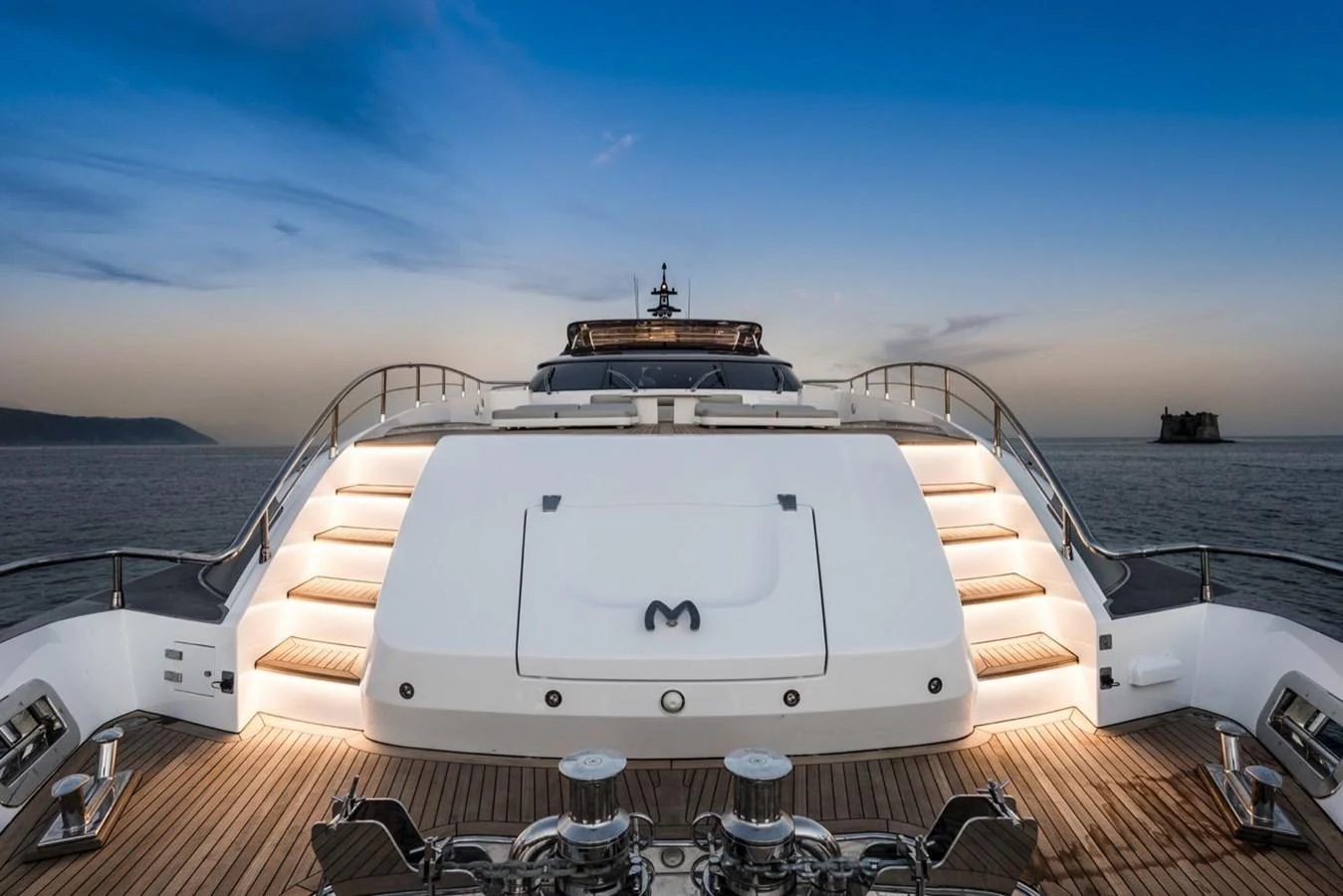 a boat on the water aboard HARMONY Yacht for Sale