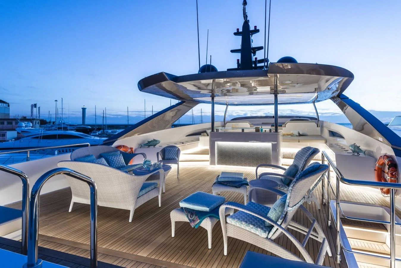 a boat on the water aboard HARMONY Yacht for Sale