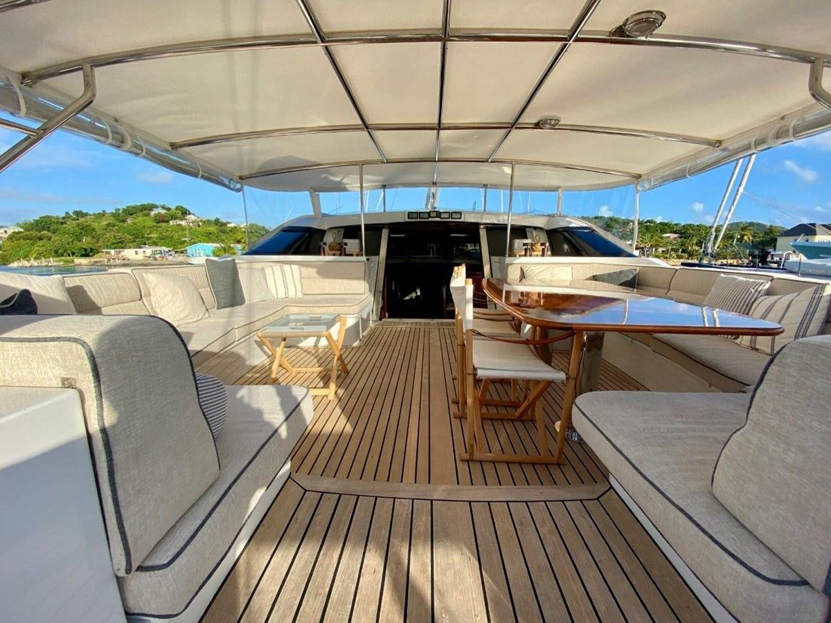 a boat on the water aboard MISS SILVER Yacht for Sale