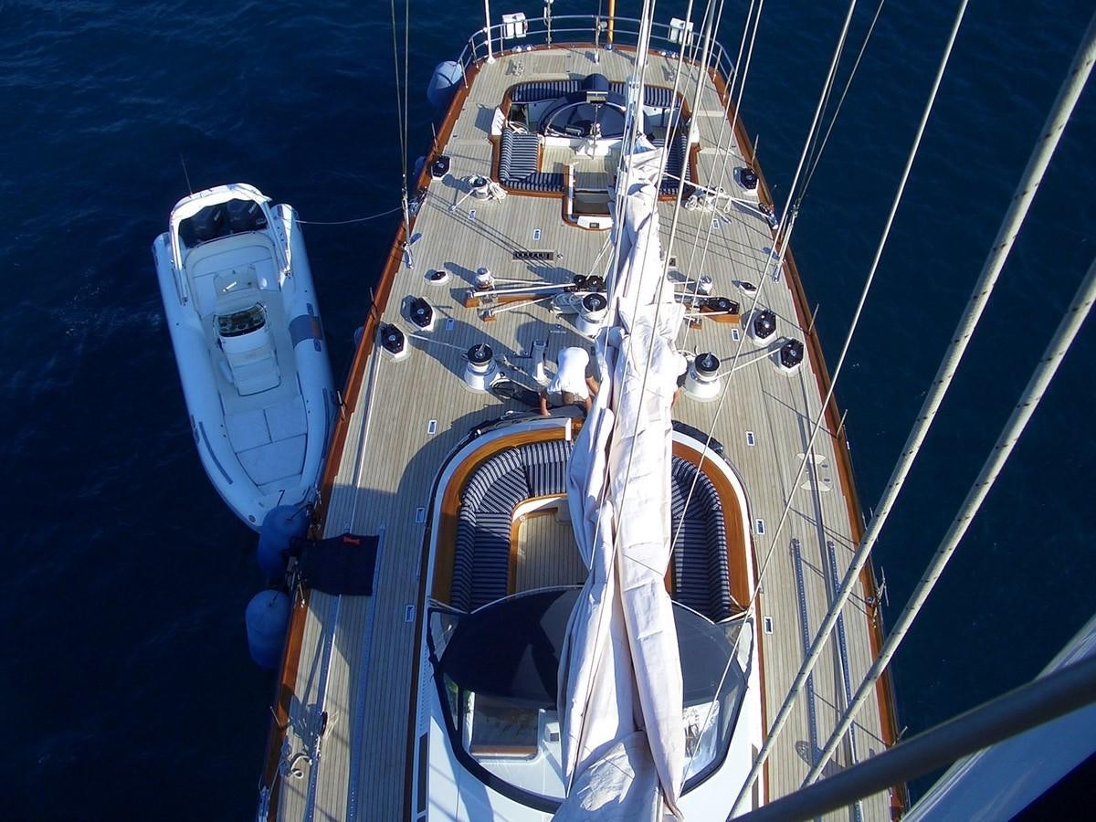 a close-up of a ship aboard INGENIOUS Yacht for Sale