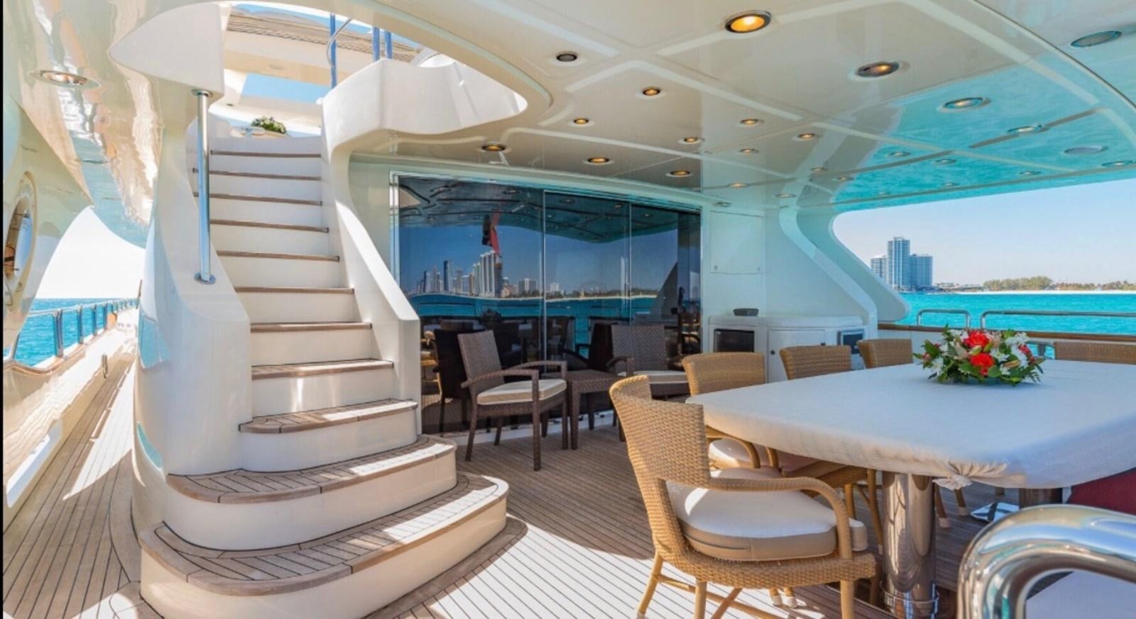 inside of a boat aboard AVA Yacht for Sale