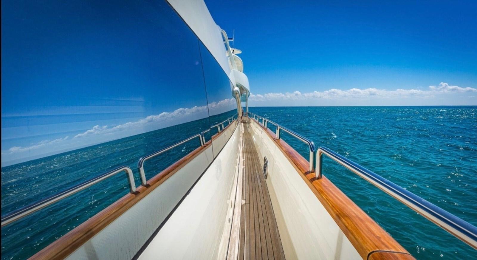 a boat on the water aboard AVA Yacht for Sale