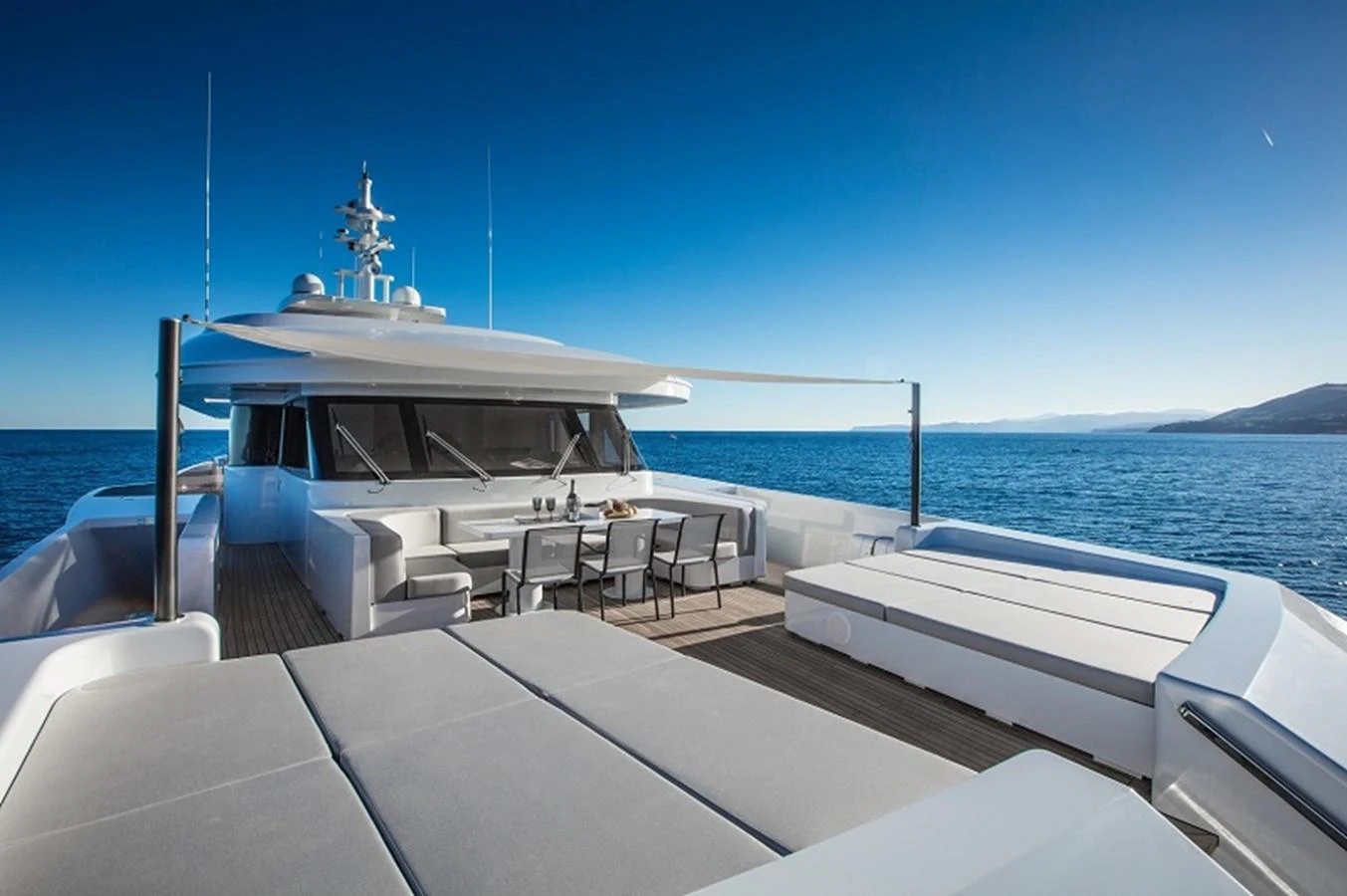 a boat on a body of water aboard OTAM SD35 Yacht for Sale